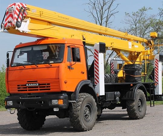 Аренда автовышки в Ухте и  Республике Коми